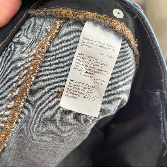 Chico's Jeans Women's 14 2.5 Skinny Dark Wash Minimalist Capsule Denim - Picture 4 of 6